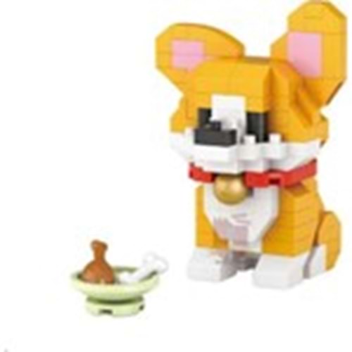 Loz 8605 Mikro Blok Çanta Corgi Köpek