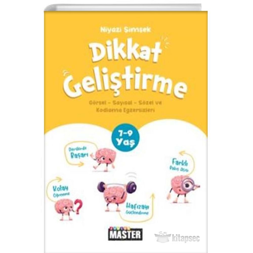 7-9 Yaş Junior Master Dikkat Geliştirme Egzersizi