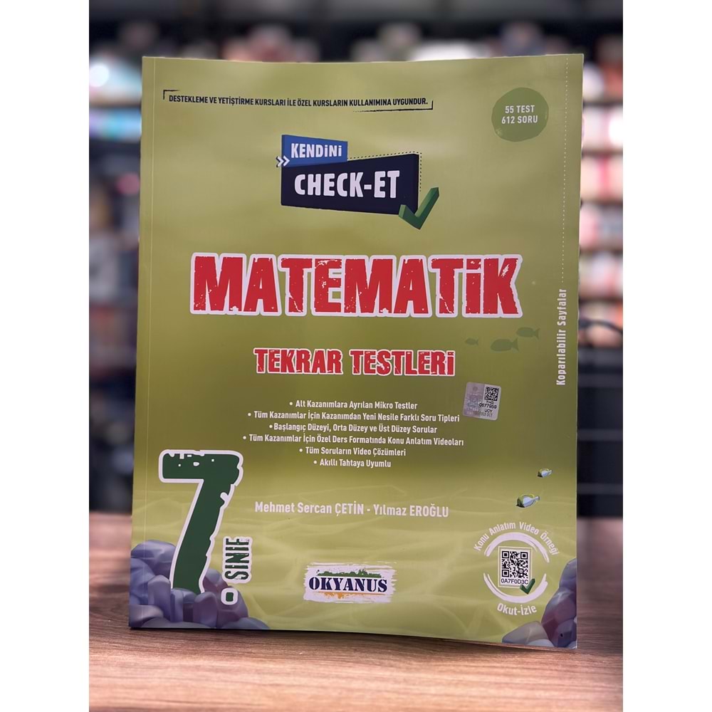 Okyanus 7.Sınıf Matematik Kendini Check Et