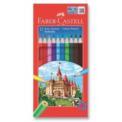 Faber-Castell Boya Kalemi Tam Boy 12 Renk