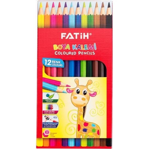 Fatih Kuruboya 12 Renk Tam Boy