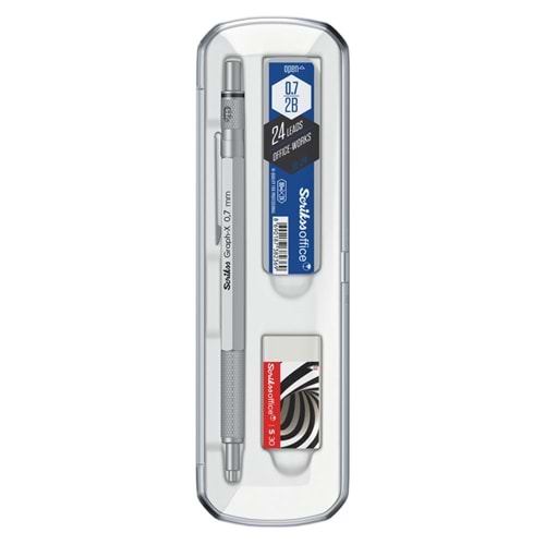Graph-X 3'Lü Set 0.7 Mm Saten Gri