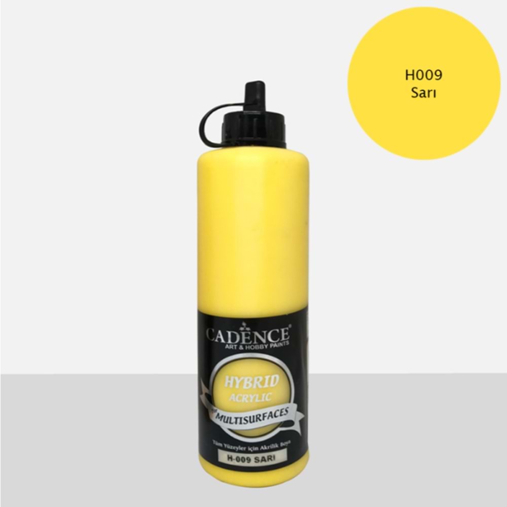 Hybrıd Akr. Multısurfaces H-009 Sarı 500Ml