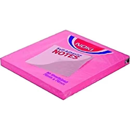 Noki Memo 76*76 Koyu Pembe