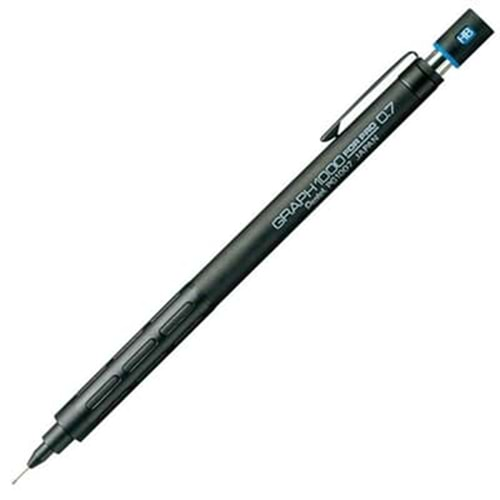 Pentel 0.7 Mm - Mat Metal Gövde, Teknik Çizim Ve Yazı İçin Vesatil 1007