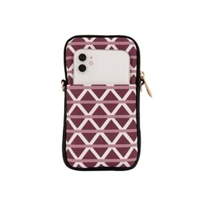 Mınbag Marın Telefon Çantası Gül Kurusu