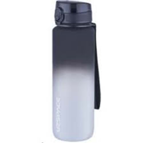 Uzspace 1000 Ml Tiritan Matara 3038 Siyah-Beyaz
