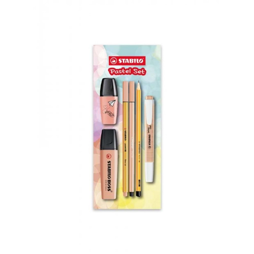 Stabılo Tek Renk Pastel Set 6'Lı Turuncu Yeni