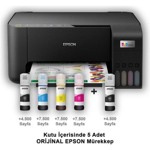 Epson L3250 Tanklı Yazıcı