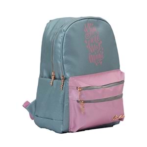 Kaukko Sparkle Sırt Çantası (Duble Gri) K1569