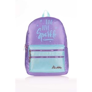 Kaukko Sparkle Sırt Çantası (Duble Koyu Lila) K1571
