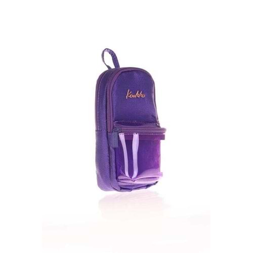 Kaukko Magical Juniur Bag Kalem Çantası (T.Mor) K2502