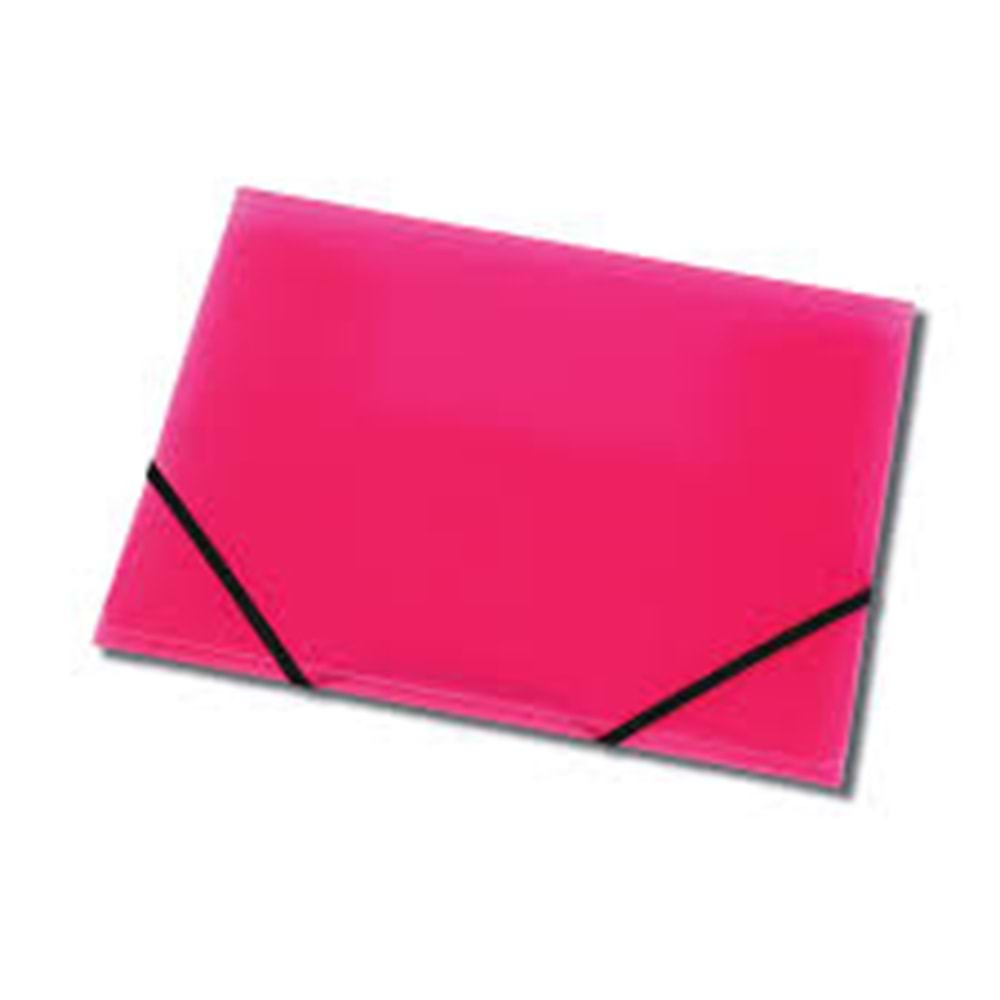 Serve Lastikli Dosya Pembe A4