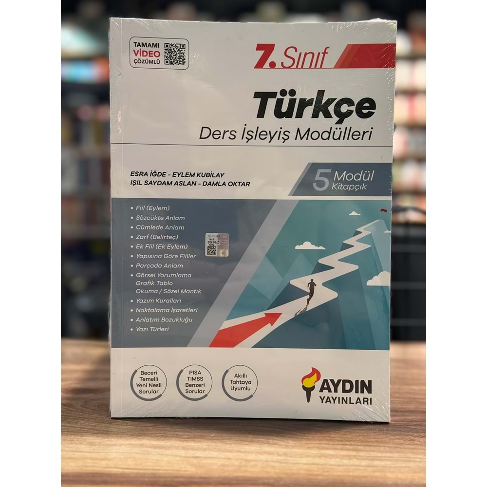 Aydın Yayınları 7. Sınıf Türkçe Ders İşleyiş Modülleri