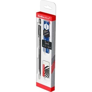 Track 3'lü Set Mekanik Kurşun Kalem 0.7 mm Gri