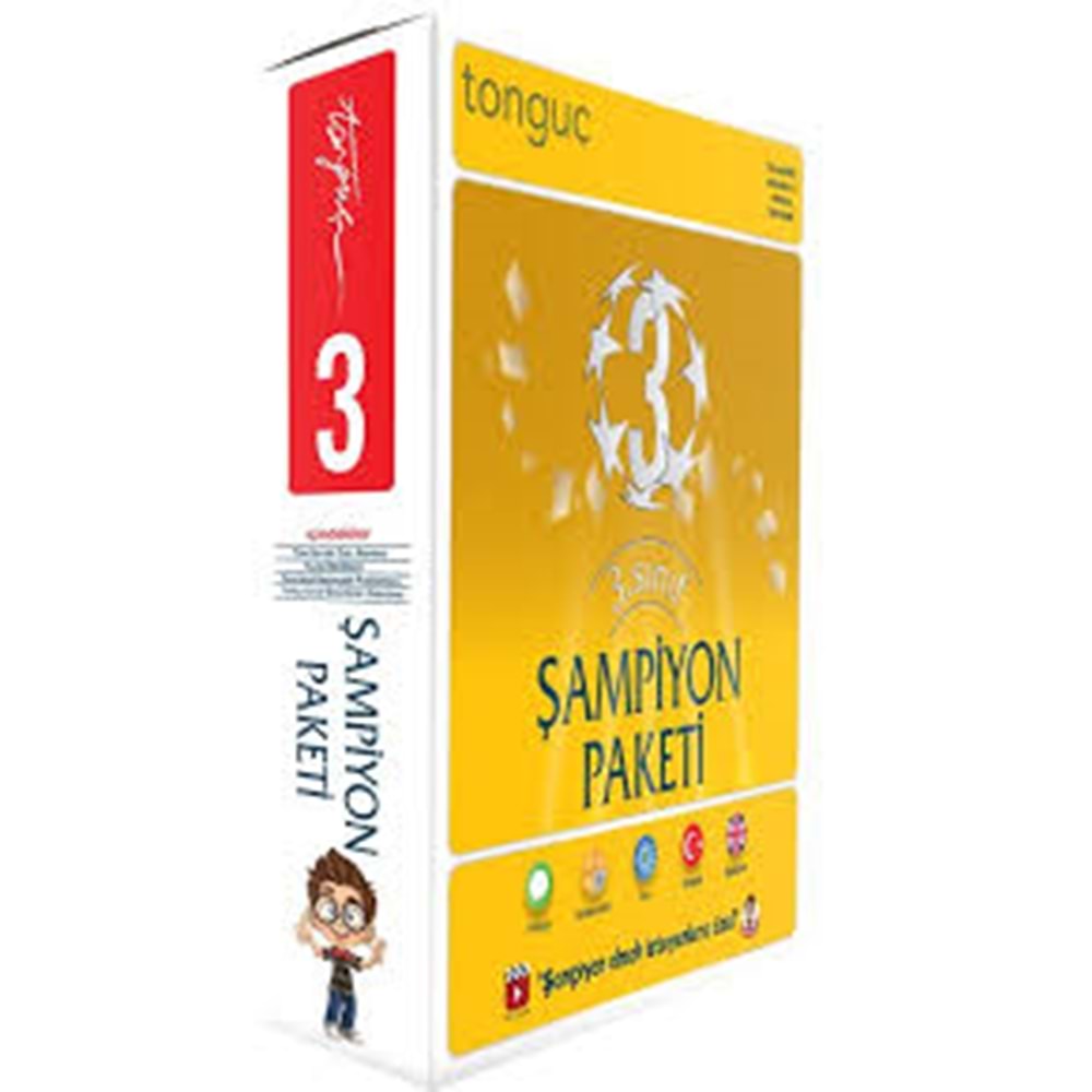 3. Sınıf Şampiyon Paketi Tonguç Akademi