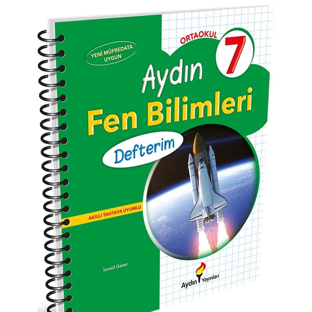 Aydın Yayınları 7. Sınıf Fen Bilimleri Defterim