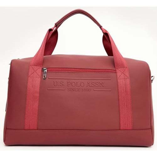 Us Poloduffle Deri Kabartmalı Çanta