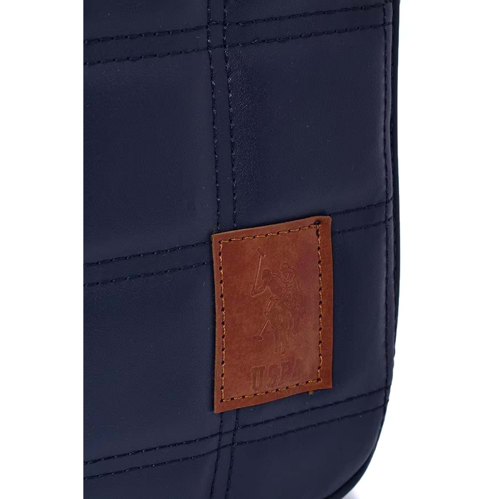 Us Polo Deri Tablet Çantası Lacivert