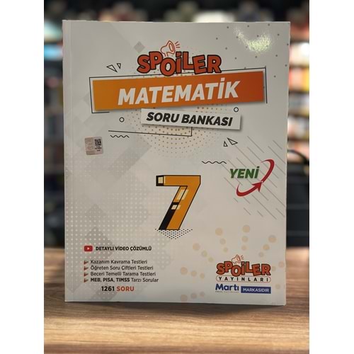 7.Sınıf Spoiler Matematik Soru Bankası Spoiler Yayınları