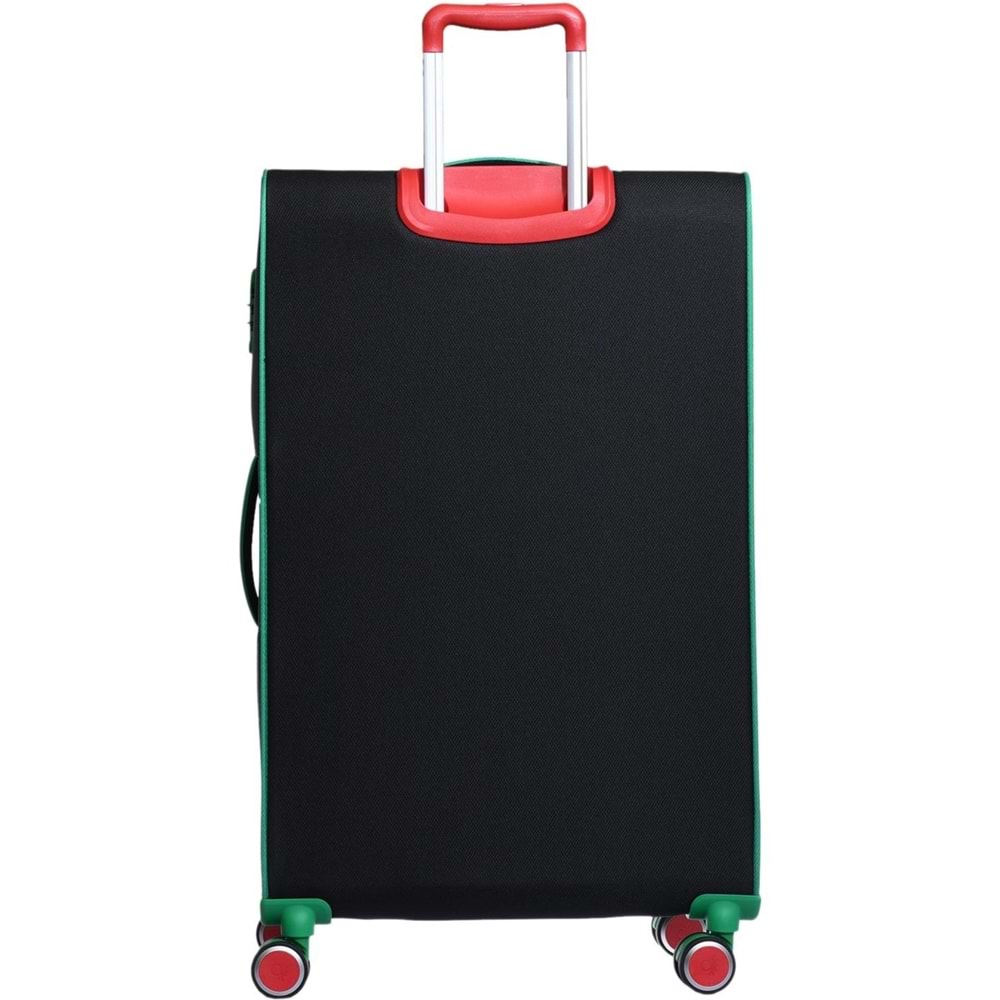 Benetton 14bnt2100-01-s Trolley 70 Cm Siyah Büyük Boy Valiz