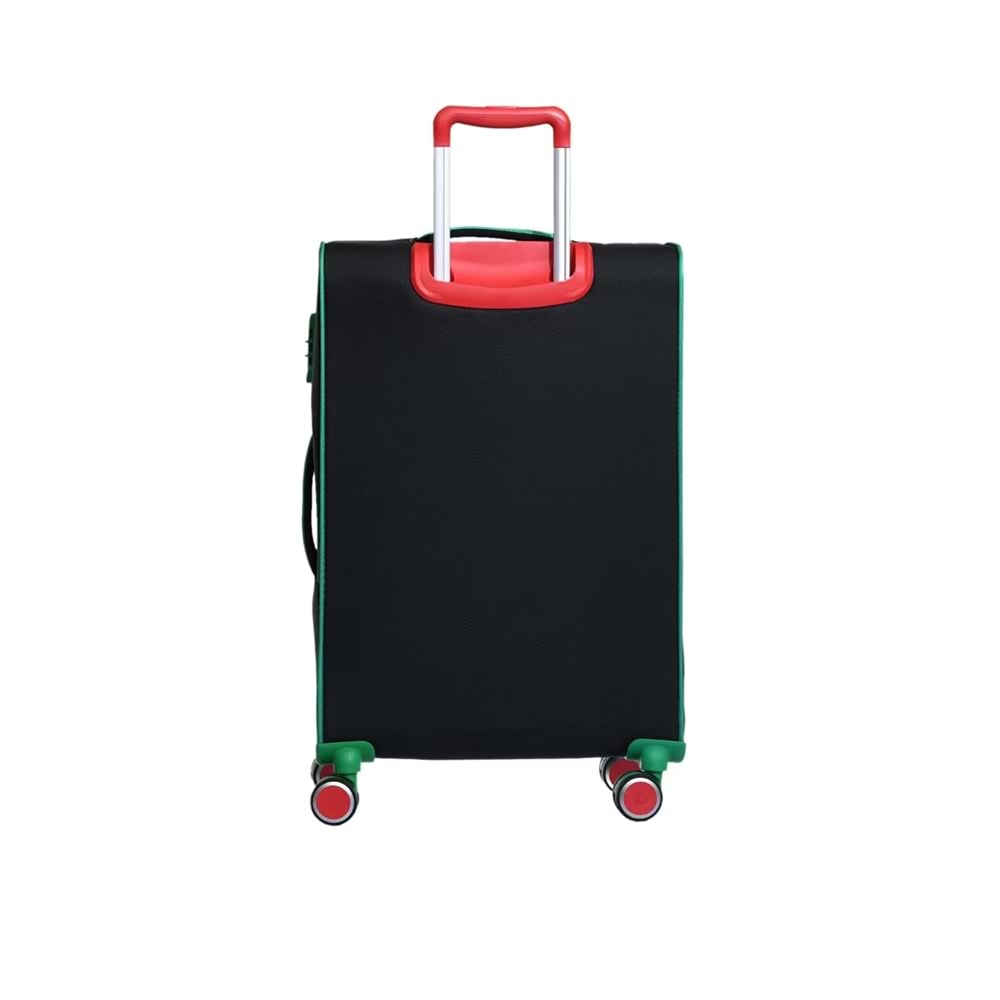 Benetton Siyah Unisex Orta Boy Bavul