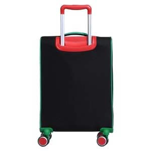 Benetton 14BNT2100-03-S Trolley 50 Cm Siyah Kabin Boy Valiz