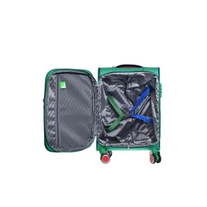 United Colors Of Benetton 14BNT2100-03-YSL Yeşil Unisex Kabin Boy Bavul
