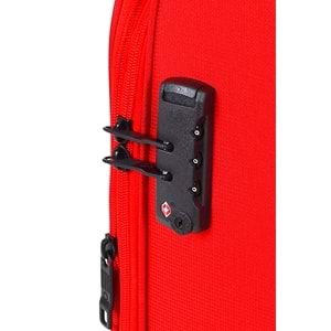 Benetton Trolley 60 Cm Kırmızı Valiz