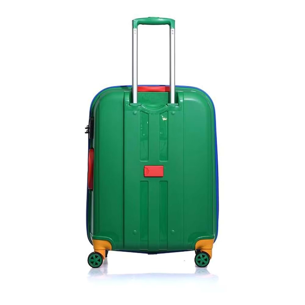 Benetton TROLLEY 60 CM Yeşil Unisex Valiz