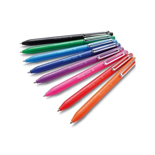 Pentel İzee Yağ Bazlı Mekanizmalı Roller Kalem 1.0 Mm - 8'Li Set Bx470-8