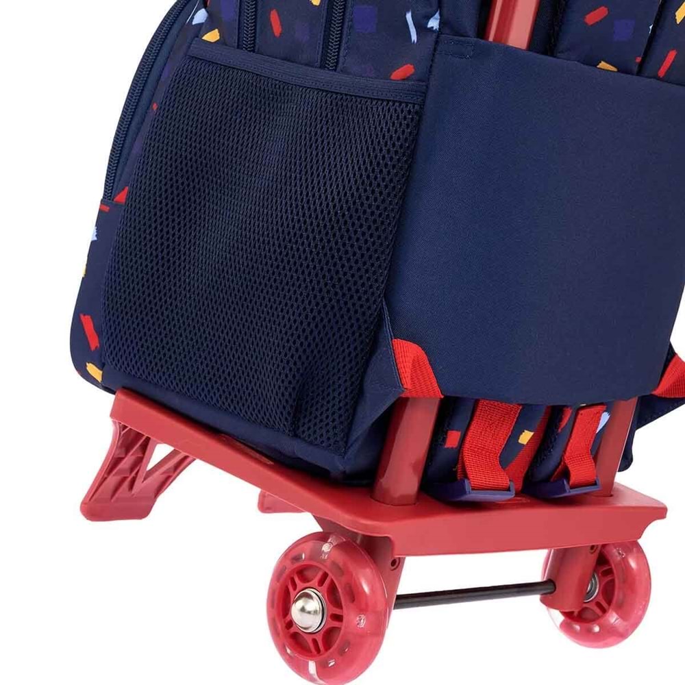 U.S. Polo Lacivert Çekçekli Okul Çantası Pltrl24156