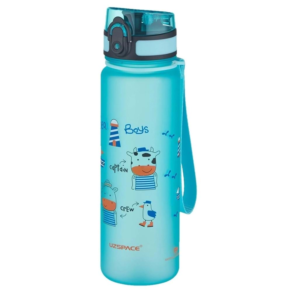Uzspace Tritan 500 ml (Spindriff Blue-Sea Boys) Matara 3026-5